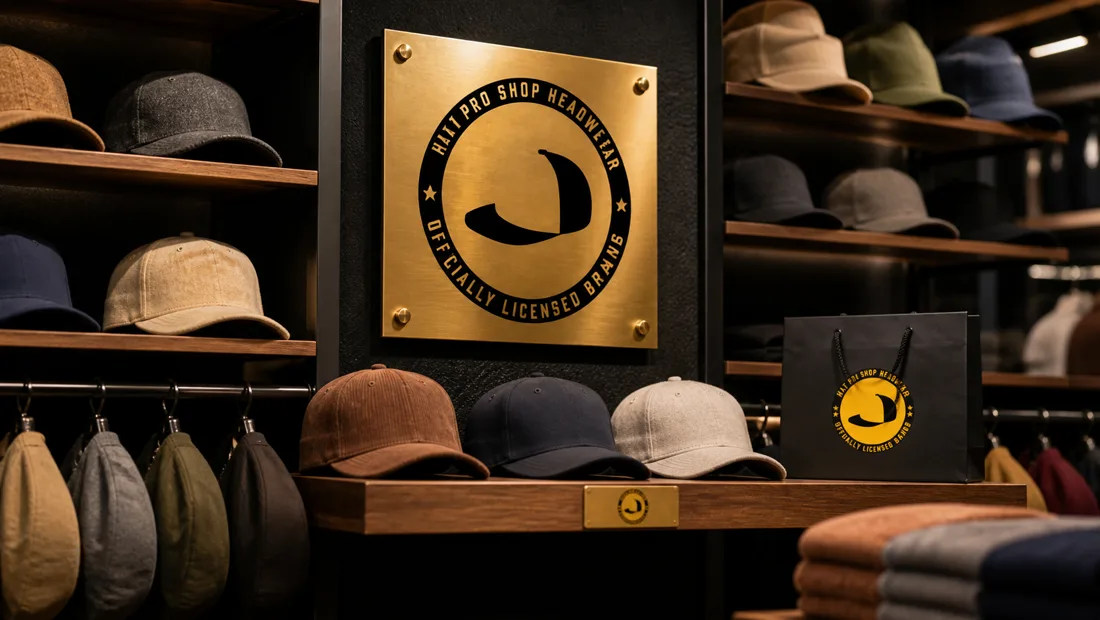 Hat wall retail display