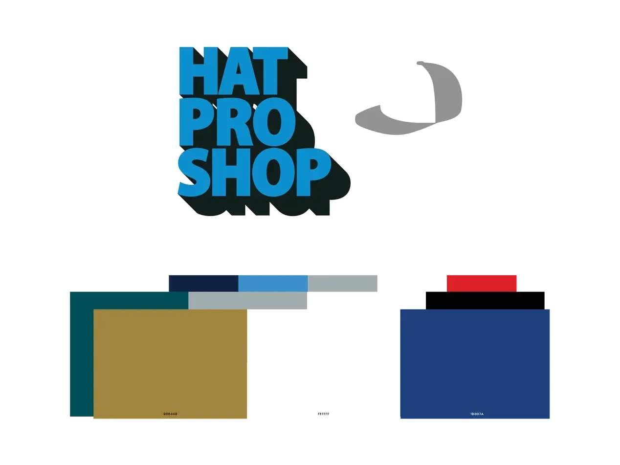 Hat Pro Shop logo direction 3