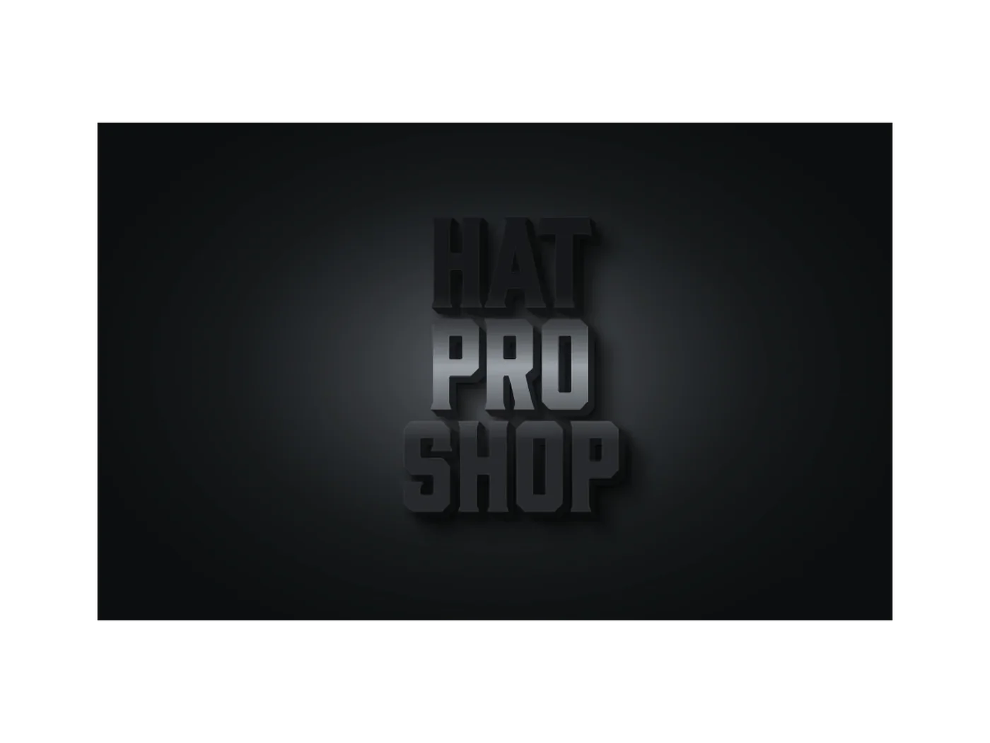 Hat Pro Shop logo direction 8