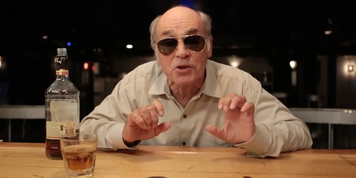 Mr. Lahey at the bar — still from the campaign film