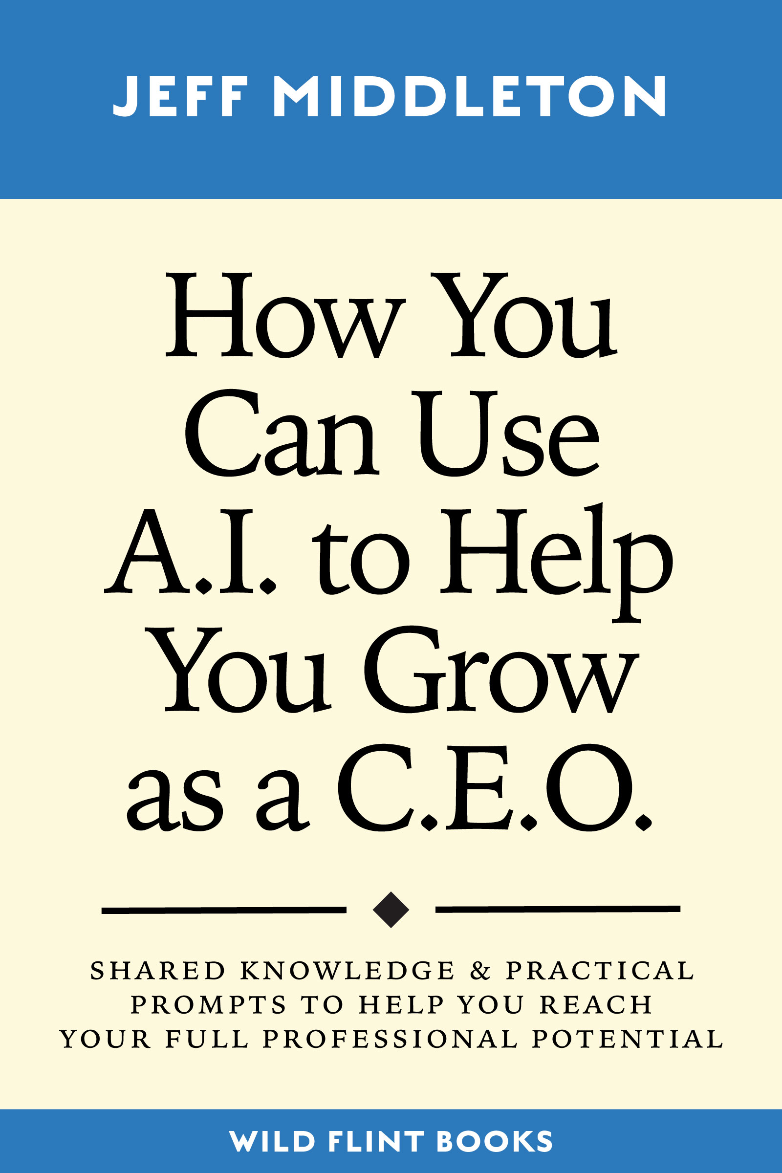 Use AI for CEO Book Cover